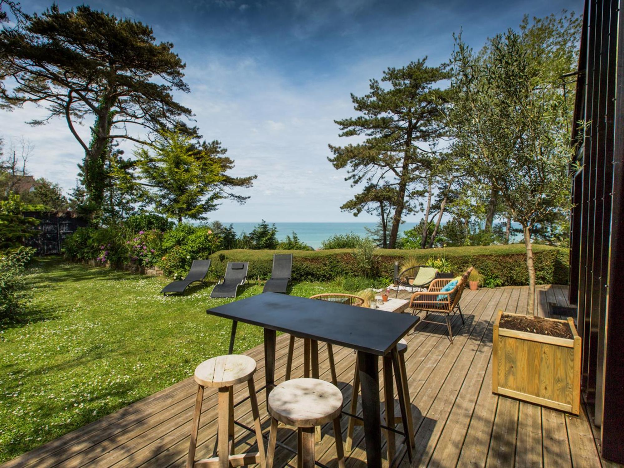 Le Carre Vue Mer Pourville-sur-Mer Luaran gambar