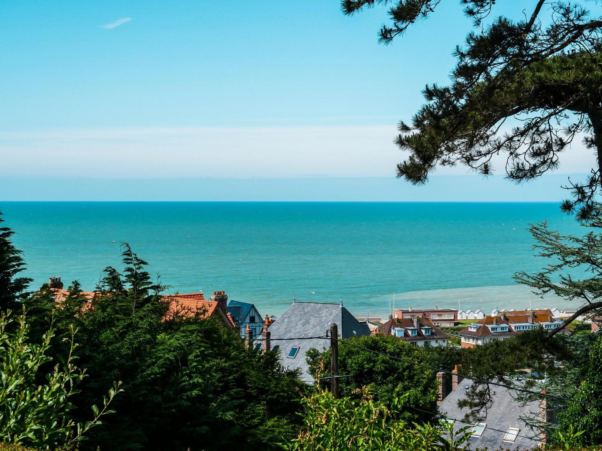 Le Carre Vue Mer Pourville-sur-Mer Luaran gambar